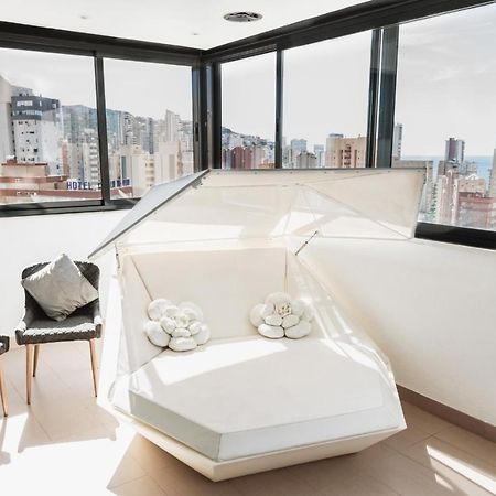 בנידורם Apartamento Torre D'Oboe Vistas Al Mar מראה חיצוני תמונה