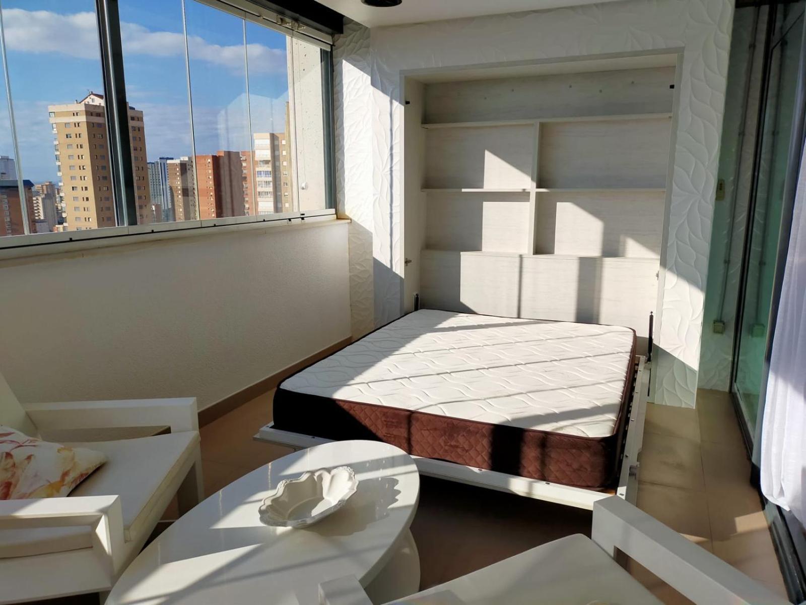 בנידורם Apartamento Torre D'Oboe Vistas Al Mar מראה חיצוני תמונה