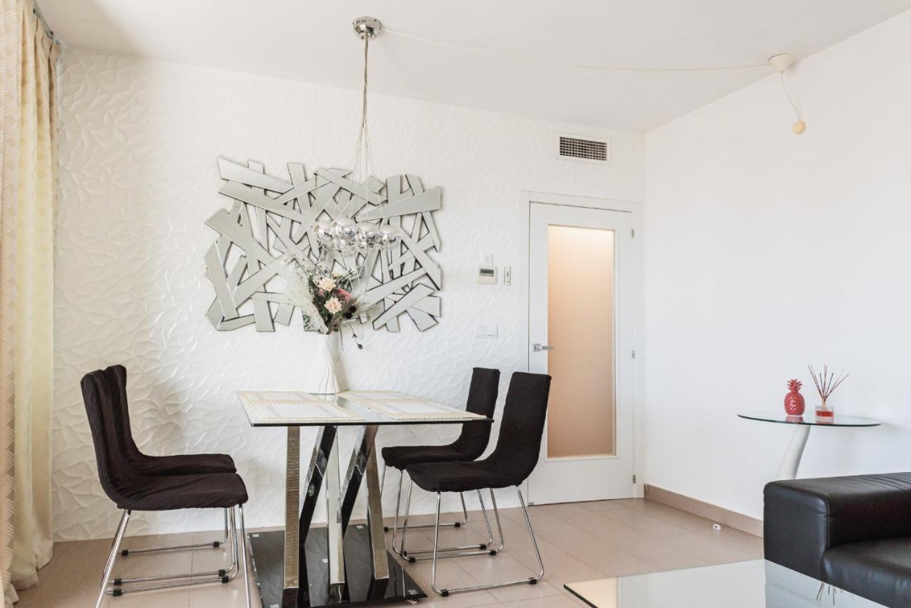 בנידורם Apartamento Torre D'Oboe Vistas Al Mar מראה חיצוני תמונה