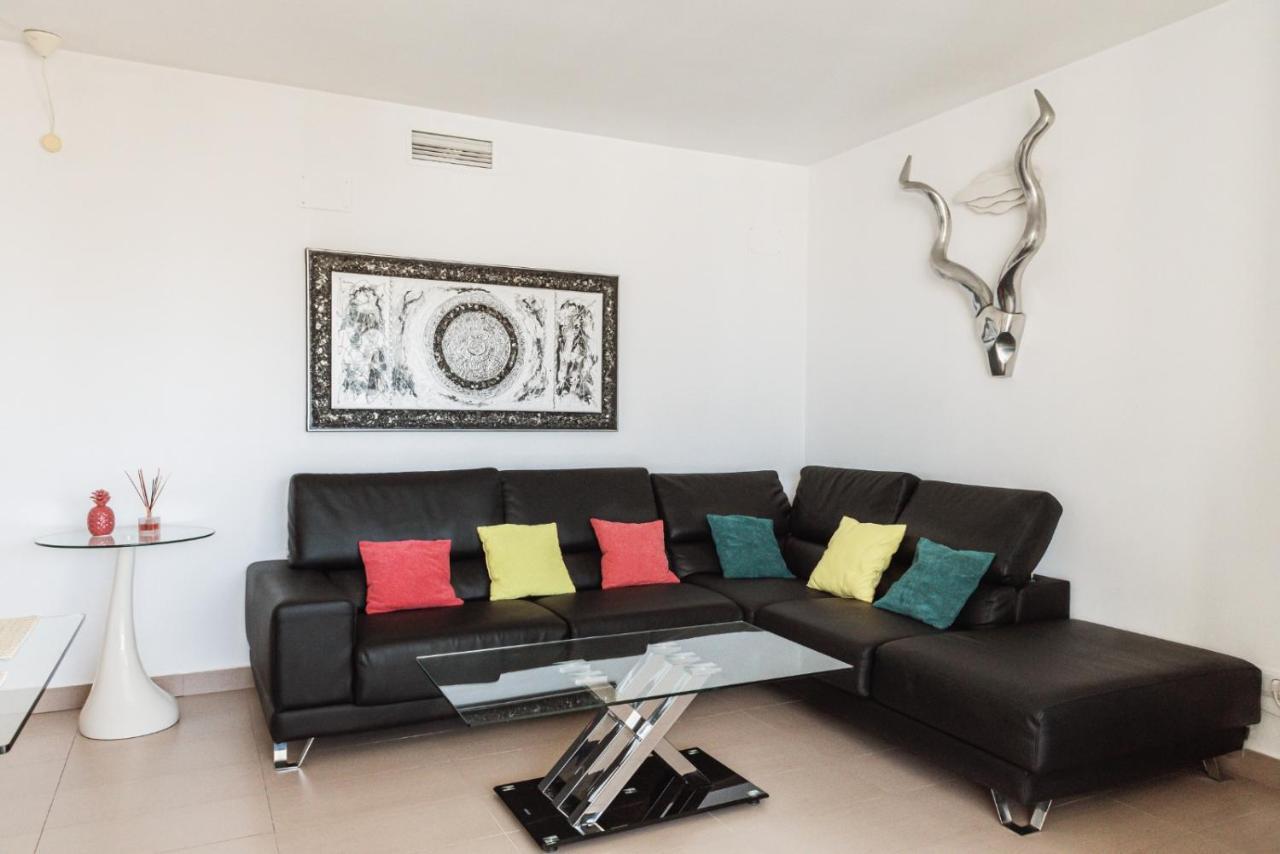 בנידורם Apartamento Torre D'Oboe Vistas Al Mar מראה חיצוני תמונה